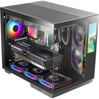 Mars Gaming MCMIRAGE Computerbehuizing, Midi-tower, zwart
