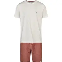 Phil&Co. Pyjama kort 'Lounge Dreams' brons / wit