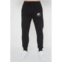 Nike Air heren fleece joggingbroek in zwart