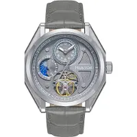 Heritor Automatic Antoni Horloge met Leren Band