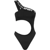 Plein sport Badpak zwart / wit