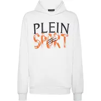 Plein sport Sweatshirt lichtoranje / zwart / wit