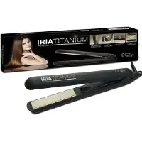 Id Italian Italiaans design, IRIA titanium stijltang, met keramische coating