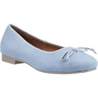 Hush puppies Naomi Textiel Dames Denim Ballerina's