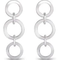 Luxenter Oorbellen 'Sira' zilver