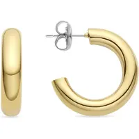 Luxenter Shiwa oorbellen afgewerkt met 18K geelgoud plating