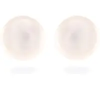 Luxenter essentiële oorbellen in 925 sterling zilver en witte parel met gerhodineerde afwerking
