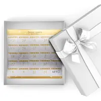 MYC Paris Adventskalender 12 juwelen, 11 kralen en 1 verrassing - Zilver en kristal
