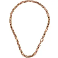 Orphelia Dames 925 Sterling Zilveren Halsketting - Roze zk-7107/rg