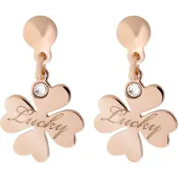 Orphelia 'Cardinale' Dames 925 Sterling Zilveren Oorbellen - Roze ZO-7186/RG