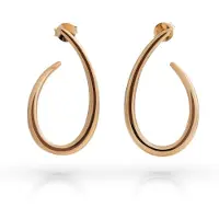 Orphelia 'Cherry' Dames 925 Sterling Zilveren Dangle Oorbellen - Roze ZO-7551/RG