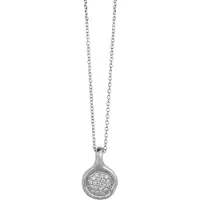 Orphelia Dames 925 Sterling Zilveren Ketting met Hanger - Zilver ZH-4849