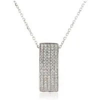 Orphelia Dames 925 Sterling Zilveren Ketting met Hanger - Zilver ZH-4437