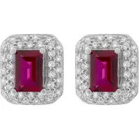 Orphelia 'Jackie' Dames 925 Sterling Zilveren Stud Oorbellen - Zilver ZO-7237/RU
