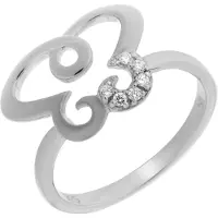 Orphelia Dames 925 Sterling Zilveren Ring - Zilver ZR-7088