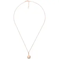 Orphelia Dames 925 Sterling Zilveren Ketting met Hanger - Roze ZH-7285/RG