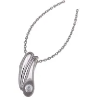 Orphelia Dames 925 Zilveren Ketting met Hanger - Zilver ZH-4545