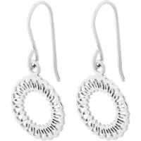 Orphelia 'Amada' Vrouwen 925 Sterling Zilveren Oorbellen - Zilver ZO-7075