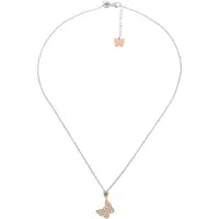 Orphelia Dames 925 Sterling Zilveren Ketting met Hanger - Zilver/Rosé ZK-7194