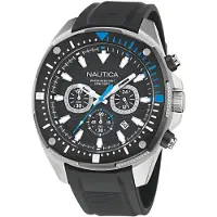 Nautica Analoog horloge 'NCT BLUESAIL' zwart