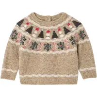 Vertbaudet Jacquard kersttrui voor babyjongens