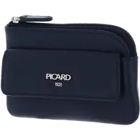 PICARD Leren sleutelgeval Bingo Key Case Midnight donkerblauw