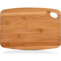 Zeller Present Bamboe Houten keuken Snijplank - Rechthoekig met Oog - 26 x 18 cm