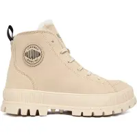 Palladium Veterlaarsjes 'Pallashock' lichtbeige / zwart