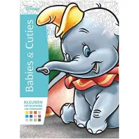 Zuidnederlandse Uitgeverij (ZNU) Disney Babies &amp; Cuties - Kleuren op nummer voor volwassenen