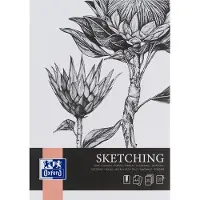 Oxford schetsblok, 120 g/m², ft A4, 50 vel