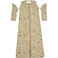 Meyco Baby Forest Animals Baby Slaapzak 4 Seizoenen - Sand - 3.0 TOG