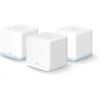 Mercusys HALO H32G (3-stuk), Wit, Binnen, Mesh-systeem, 320 m², Dual-band (2,4 GHz / 5 GHz), Wi-Fi 5 (802.11ac)