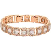 Faina Armband rose-goud / transparant