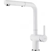 Franke Active New - Keukenkraan FN 6110.094, met uittrekbare sproeikop, ijswit 115.0653.387