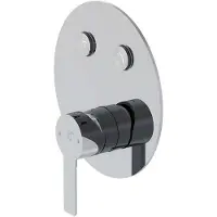 Steinberg 390 - Inbouwkraan voor 2 functies, chroom 390 2321 3