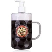 Accentra 2in1 Body & Hand wash CHEERS in pompdispenser (bierpul look) met pomp