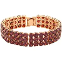 NAEMI Armband goud / rood