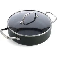 Dagelijkse Kost Hapjespan Door Jeroen Meus Met Keramische Antikleeflaag Met Deksel 24 cm