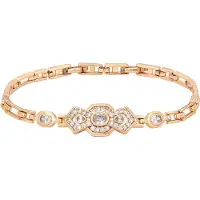Faina Armband goud / transparant