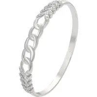 Faina Armband zilver / transparant