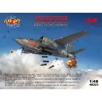 ICM Modelbouwpakket Vliegtuigen - 48321 Martin B-26B Marauder ‘Flak Bait’ - 322nd Bombardment Group - Propeller Vliegtuig Plastic - 1:48 - Modelbouw