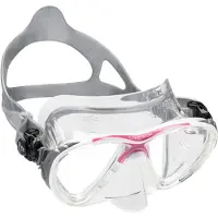 Cressi Masque Big Eyes Evolution Crystal - Couleur - Clear/Rose
