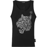 Plein sport Shirt 'Tiger' zwart / wit