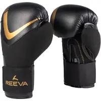 Reeva Bokshandschoenen - Leer - Goud - 12 oz