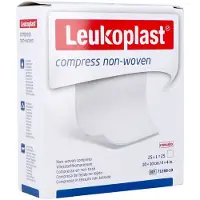 Leukoplast Compress Non-Woven 10 cm x 10 cm 25 St Compressen
