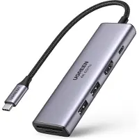 UGREEN 5-in-1 USB-C Hub met 2x USB-A,HDMI, USB-C, TF/SD