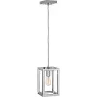 HINKLEY LED Hanglamp Ensemble | 1X E27 Max 60W | Dimbaar | Polished Nickel