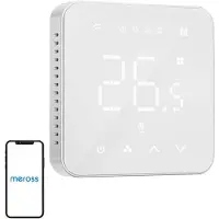 Meross Mts200bhk Intelligente Thermostaat, Transparant, Transparant, One Size