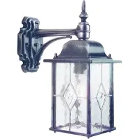 Franssen Outdoor light Wexford Down black silver