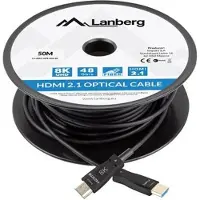 Lanberg HDMI-kabel - - 50M - 8K - Optisch - M/M v2.1